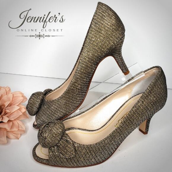 Caparros Women's NEW Willamena Peep Toe Heels NEW! Size 7.5B - Picture 2 of 13